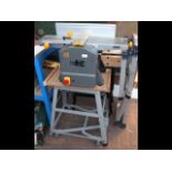 A Titan commercial 1500w Jointer Planer on stand