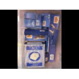 A large selection of Hornby Dublo boxed trains and