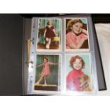 An album of vintage photographs of Shirley Temple
