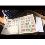 Various collectable stamps, loose and in albums