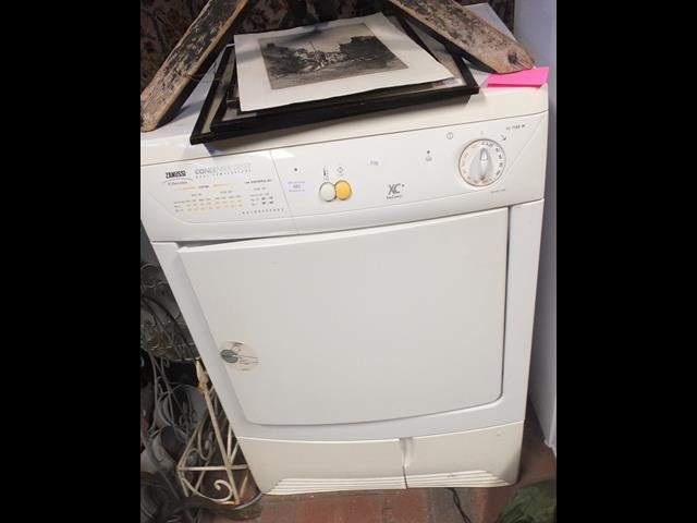 A Zanussi condenser dryer