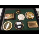 A small selection of ladies compacts