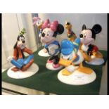 A set of six Royal Doulton Mickey Mouse & Friends