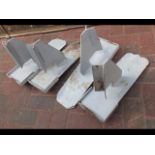 A set of four John Boy Acro wall support brackets