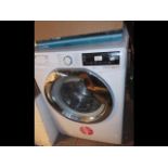 A Hoover front loading washing machine