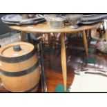 A retro Ercol coffee table - 72cm diameter