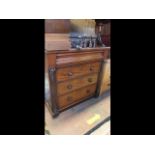 A Scottish antique chest of drawers