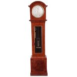 JOHN SMITH AND SON, 9 STRAND A GOOD QUALITY MID 19th CENTURY MAHOGANY REGULATOR LONGCASE CLOCK the