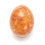 A 19TH CENTURY FELDSPAR EGG 5cm high.