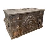 A 17TH CENTURY GERMAN ARMADA CHEST