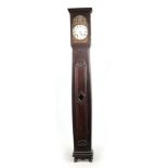 PIERRE PHILIPPON, a MEZERIEAX. A LATE 19th CENTURY FRENCH EBONISED COMTOISE CLOCK having a tall