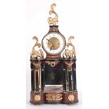 RETTICH, IN WIEN. AN EARLY 19th CENTURY VIENNESE BIEDERMEIER QUARTER STRIKING MANTLE CLOCK with