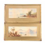 EDWIN EARP - A PAIR OF 19TH CENTURY WATERCOLOURS L