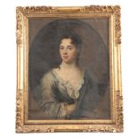 CIRCLE OF JOHN CLOSTERMAN AN EARLY 18TH CENTURY OIL ON CANVAS Portrait of a Lady, possibly Mary