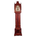 JOHN BURGES, GOSPORT A MID 18TH CENTURY LONGCASE CLOCK IN LATER MAHOGANY CASE the modern case having