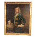 BARTHOLOMEW DANDRIDGE 1691-1755 OIL ON CANVAS Portrait of William Cunninghame, 13th Earl of