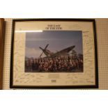 'The Last of the Few' framed Print produced by the Mail on Sunday you Magazine Picturing the Valiant