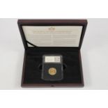 Cased 1889 Queen Victoria Jubilee Head George & Dragon Gold Sovereign in CPM Case with Documentation