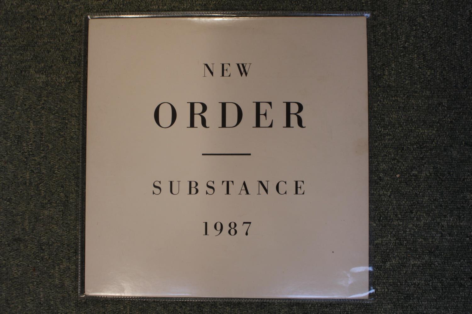 Vinyl New Order 'Substance 1987' Fact 2-LP vinyl record set (Double Album) In Superb Condition