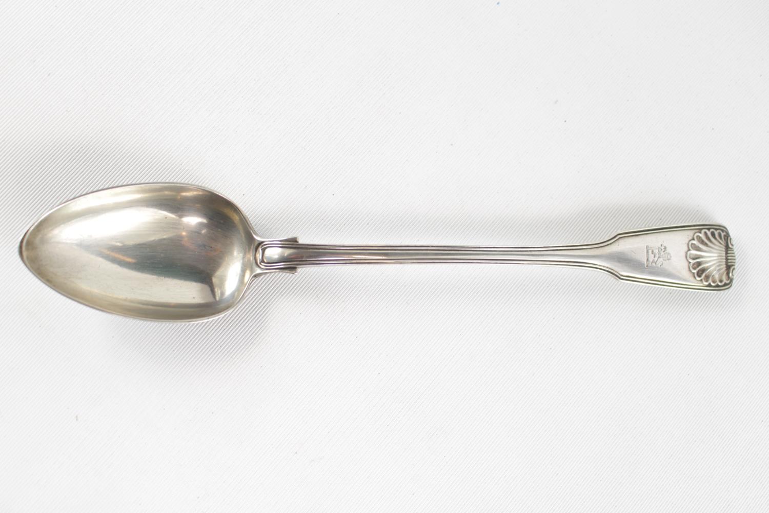 Large Silver 19thC Basting Spoon by Elizabeth Eaton London 1849 200g total weight