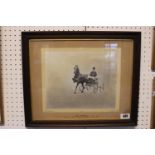 Framed Photographic Print of 'Kitty Melbourne, Champion Pony London Hackney Show 1913' By WW Rouch &