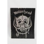 Motörhead Collection; 1st Tour Signed Booklet, signed by Lemmy and Filthy Animal & Fast Eddy