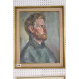 Angela Stones (1914-1995), Framed Oil on board Portrait of a Man, signed to bottom right 44 x 34cm