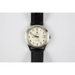 Gents Vintage Roamer Searock wristwatch on Leather strap