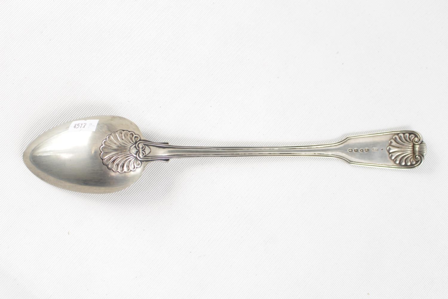 Large Silver 19thC Basting Spoon by Elizabeth Eaton London 1849 200g total weight - Image 2 of 2