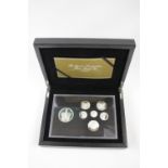 Cased 2013 United Kingdom Coronation Jubilee Silver Proof Set Limited edition of 495