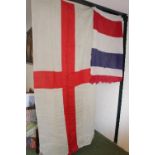 Large St George Flag and another flag