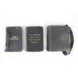 Collection of 3 Diaries by Samuel Cook who served in the Manchester Regiment R.M.S.M WW1