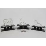 3 Boxed Annual Edition Swarovski Inspiration of Africa figures 1993-1995 inc. 1993 Elephant, 1994