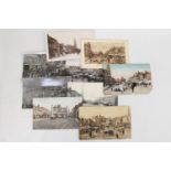 Collection of 9 St Ives Postcards inc. The Cattle Market, Jubilee Fountain, Parades etc