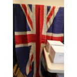 Large Vintage Union Jack C.1940s 180 x 230cm