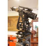 Cooke, Troughton & Simms Ltd theodolite on stand with matching Staff