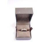 Ladies 9ct Rose Gold and Silver Clogau ring 3.3g total weight