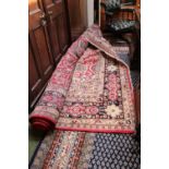 Very Large Persian Rug with Tassel ends