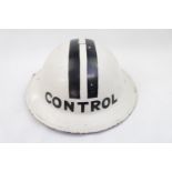 WW2 ARP Control room helmet, the liner marked 7 VERO 1938