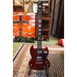 Gibson (Replica)Style Electric Guitar with Red body in Sleeve