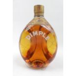 Vintage bottle of Dimple Old Blended Scotch Whisky John Haig & Co Ltd 26 2/3oz 70% Proof