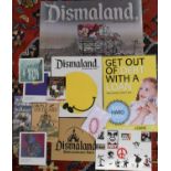 Collection of Dismaland Bemusement Park Literature and Lithographic prints inc. Souvenir Brochure