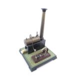 Mamod Stationary engine on green base