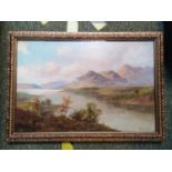 F. E. Jamieson (1910-1940) - an antique early 20th century oil on canvas painting of a Scottish