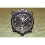 WWII Spitfire altimeter MK XIVa