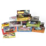 Collection of Corgi Novelty Vehicle sets inc. 'SOme Mothers Do 'Ave 'Em', 'Mr Beans Taxi' etc (10)