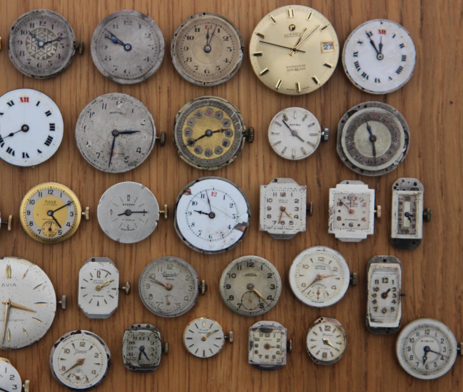 Collection of 48 Watch Movements & Faces to inc Breguet, Citron & Rone. Watch movements inc Breguet, - Image 3 of 6