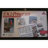 Boxed HMS Prince 1670 Wooden Kit complete