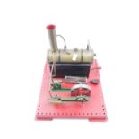 Mamod SE3 Stationary Engine on red base