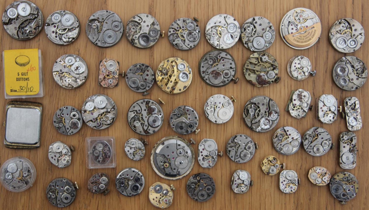 Collection of 48 Watch Movements & Faces to inc Breguet, Citron & Rone. Watch movements inc Breguet, - Image 4 of 6